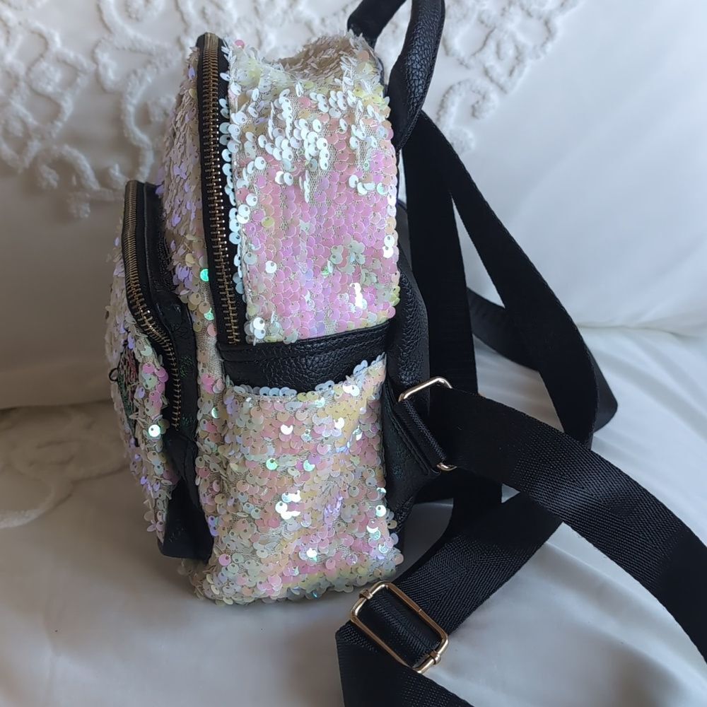 Hello Kitty Small Pink Sequin Backpack 🩷 - Picture 7 of 14